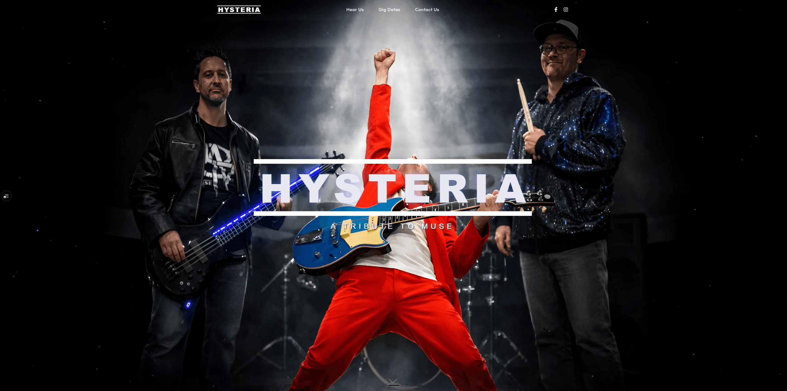 Hysteria - A Muse Tribute Band Website